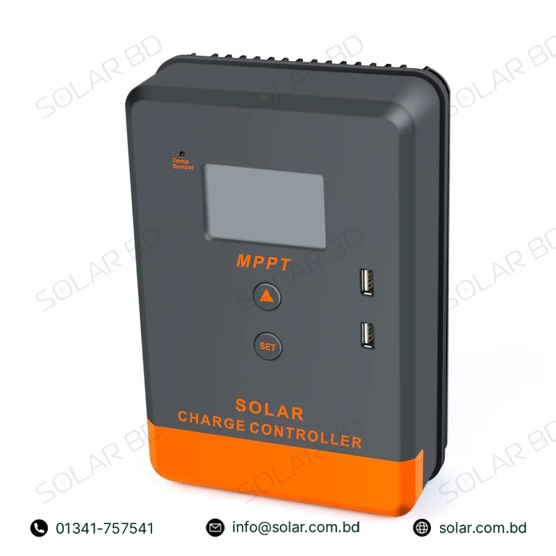 PowMr 40A MPPT Solar Charge Controller - Image 2