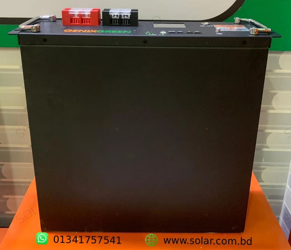 GENIXGREEN 51.2V 100A 5.12kWh LiFePO4 Battery - Image 3
