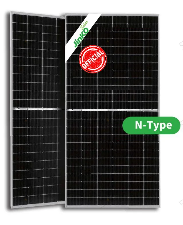 The Jinko Solar Tiger Neo 615W N‑Type Bifacial Solar Panel is a state-of-the-art solar module designed to deliver exceptional energy efficiency, reliability, and durability for commercial, industrial, and utility-scale solar installations. Part of Jinko Solar’s Tiger Neo series, this 615W module combines advanced N-type monocrystalline TOPCon cell technology with a bifacial design, ensuring superior performance even in challenging environmental conditions. With high power output, low degradation rates, and enhanced energy capture, this solar panel represents one of the most effective solutions for maximizing solar energy production today. Cell Technology and Efficiency This module utilizes N-Type monocrystalline cells, which are renowned for their high efficiency and resistance to Light Induced Degradation (LID) and LeTID effects. N-Type cells maintain long-term performance, ensuring that the panel continues to generate consistent energy over decades. The TOPCon (Tunnel Oxide Passivated Contact) technology further enhances cell efficiency, allowing the module to reach an impressive maximum power output of 615 watts. SMBB (Super Multi Busbar) technology improves current collection, reducing electrical losses and contributing to higher overall energy yield. Bifacial Design for Enhanced Energy Production The Jinko 615W panel features a dual-glass bifacial design, which allows the module to capture sunlight not only from the front but also from the rear side. This design can increase energy yield by up to 20% under optimal reflective surface conditions. The dual-glass construction enhances the structural strength of the panel while providing additional protection against environmental factors such as wind, snow, and hail. The module is rated to withstand wind loads of up to 2400 Pa and snow loads of up to 5400 Pa, making it suitable for a wide range of installation environments. Electrical Specifications and Performance The panel delivers a maximum power voltage (Vmp) of approximately 40.60 V and a maximum power current (Imp) of approximately 15.15 A. Its open-circuit voltage (Voc) is about 48.88 V, and short-circuit current (Isc) is 16.02 A. With a power tolerance of 0 to +3%, users can be confident in receiving reliable output close to the rated power. The module operates efficiently across a wide temperature range, from –40°C to +85°C, and features a temperature coefficient of –0.29%/°C for maximum power, ensuring stable performance in varying climatic conditions. The panel is compatible with systems up to 1500 V DC, making it suitable for large-scale solar arrays. Durability and Build Quality The Jinko 615W panel is constructed with an anodized aluminum alloy frame and a robust dual-glass structure. The junction box is IP68 rated, and the module uses MC4-compatible connectors for secure and reliable electrical connections. This robust design ensures long-term durability, resistance to PID (Potential Induced Degradation), and protection against mechanical and environmental stress. Warranty and Reliability Jinko Solar offers a 12-year product warranty and a 30-year linear performance warranty on the Tiger Neo 615W N-Type Bifacial module. This extensive warranty guarantees that the module will retain high performance over its operational life, with minimal degradation, making it a dependable choice for both investors and end-users seeking long-term energy generation. Applications This high-power solar panel is ideal for commercial rooftops, industrial solar projects, and utility-scale solar farms. Its bifacial design allows for enhanced energy capture in environments where reflective surfaces such as concrete, sand, or white gravel are present beneath the panels. The combination of N-Type cells, HOT 2.0 technology, and SMBB busbars ensures maximum efficiency, making it suitable for regions with high solar irradiance and demanding energy requirements. Advantages High maximum power output of 615W reduces the number of panels required for large-scale systems. N-Type TOPCon cells minimize degradation and maintain energy production over time. Bifacial design increases energy yield by capturing reflected sunlight from the rear. Robust dual-glass construction withstands high wind and snow loads. PID-resistant design ensures long-term stable performance. Wide operating temperature range allows installation in diverse climatic conditions. Conclusion The Jinko Solar Tiger Neo 615W N‑Type Bifacial Solar Panel is a premium, high-efficiency module that combines cutting-edge solar technology with durable engineering. It is designed for users seeking maximum energy production, long-term reliability, and low operational losses. Whether for commercial, industrial, or utility-scale projects, this module offers superior performance, reduced system costs, and exceptional return on investment. Its advanced N-Type bifacial cells, high mechanical strength, and long warranty make it a standout choice in today’s solar energy market.