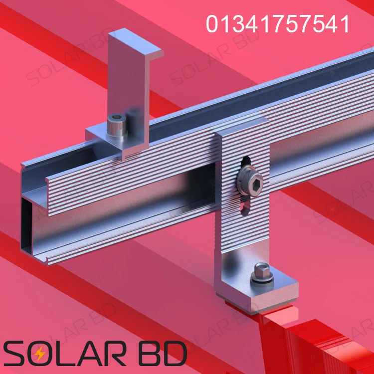 Solar Roof Mounting L-Foot Clamp - Image 3