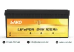 SAKO 25.6V lithium battery, SAKO 100Ah LiFePO4 battery, 25.6V 100Ah lithium battery Bangladesh, SAKO LI‑MAX battery pack, LiFePO4 deep cycle battery, solar battery 25.6V 100Ah, UPS backup lithium battery, off-grid lithium battery Bangladesh, 2.56kWh lithium battery, rechargeable LiFePO4 battery Bangladesh, high discharge lithium battery, smart BMS lithium battery, long cycle lithium battery, inverter battery 25.6V, SAKO solar battery Bangladesh, LiFePO4 energy storage battery, industrial lithium battery, home backup battery, hybrid solar system battery, marine lithium battery, EV lithium battery Bangladesh