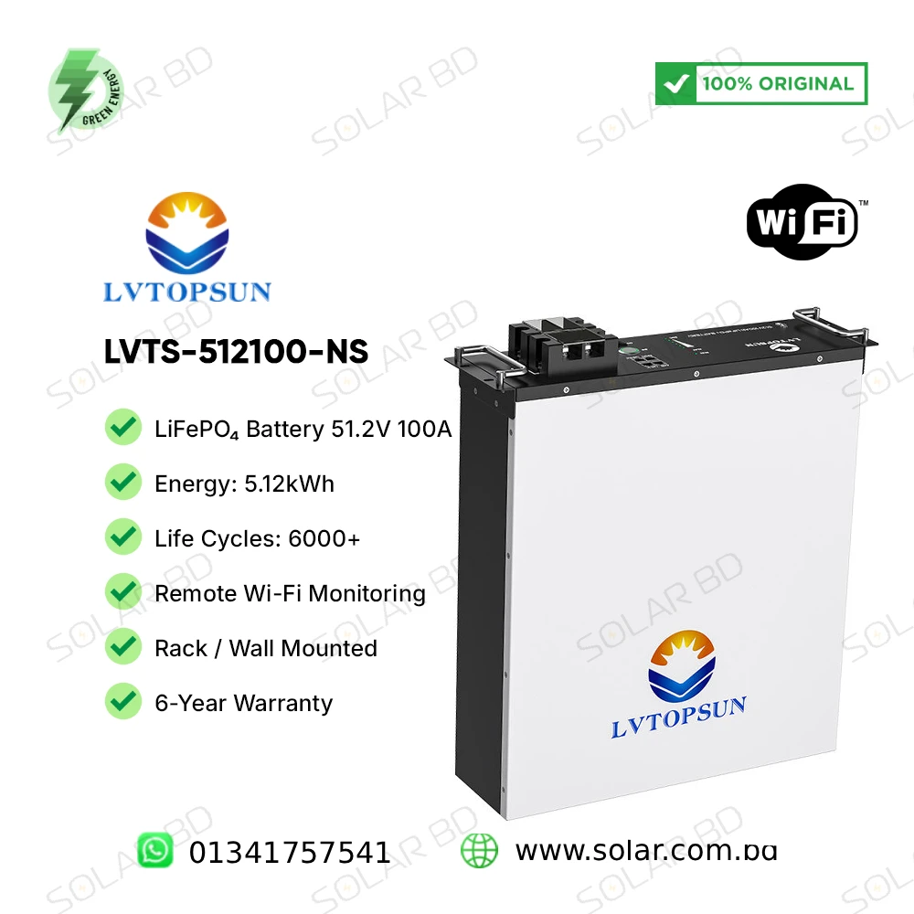 lvtopsun 51.2v 100ah battery, lvtopsun 5.12kwh battery, lvtopsun lithium battery bangladesh, lvtopsun lifepo4 battery bd, 51.2v 100ah lithium battery price in bangladesh, 48v lithium battery bangladesh, solar lithium battery bd, 5.12kwh battery bangladesh, wall mount lithium battery bd, rack mount lithium battery bangladesh, lithium iron phosphate battery bangladesh, lvtopsun battery price bd, solar battery bangladesh, backup battery for inverter bd, hybrid inverter battery bangladesh, 100ah lithium battery bangladesh, 51.2v battery bd, 48v battery for solar system, lithium battery for home backup bd, load shedding battery bangladesh, best lithium battery bangladesh, deep cycle lithium battery bd, rechargeable lithium battery bd, smart bms battery bangladesh, can rs485 battery bd, inverter battery lithium bangladesh, high backup battery bd, long life battery bangladesh, solar storage battery bangladesh, energy storage battery bd, home solar battery bangladesh, office backup battery bd, commercial solar battery bd, lithium battery dhaka, lithium battery chittagong, lithium battery rajshahi, lithium battery khulna, lithium battery sylhet, lithium battery rangpur, lithium battery barisal, lithium battery cumilla, lithium battery feni, lithium battery bogura, lithium battery jessore, lithium battery mymensingh, solar.com.bd battery, lvtopsun official battery bd, 6000 cycle lithium battery, lifepo4 battery 51.2v 100ah, best battery for growatt inverter, battery for deye inverter bd, battery for solis inverter bd, battery for must inverter bd, battery for off grid inverter bd, wall mounted battery bangladesh, rack battery bangladesh, solar energy storage bd, home ups lithium battery bd, inverter backup battery price bd, affordable lithium battery bd, premium lithium battery bangladesh, original lvtopsun battery bd, china lithium battery bangladesh, imported battery bd, 5kw battery bangladesh, 5120wh battery bd, lithium battery with wifi bms, smart solar battery bangladesh, battery for air conditioner backup bd, battery for fridge backup bd, battery for office load backup bd, lithium battery near me bangladesh, buy lithium battery online bd, best solar battery price bd, lithium battery cash on delivery bd, lithium battery supplier bangladesh, solar battery shop dhaka, 48v 100ah lithium battery bd