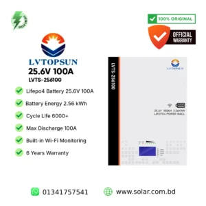 25.6V 100Ah lithium iron phosphate battery BD