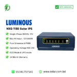 Luminous NXG 1150 Solar Home UPS 850VA 12V Hybrid Solar UPS for home backup Bangladesh