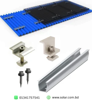 Solar Panel Mounting Kit With Self-drilling Roofing Screws