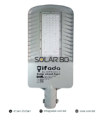 "Ifada 30W SMD DC Solar Street Light with high-lumen LED and die-cast aluminum body for outdoor road lighting in Bangladesh."
