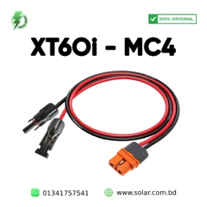 XT60i to MC4 – 12AWG Heavy-Duty Power Cable