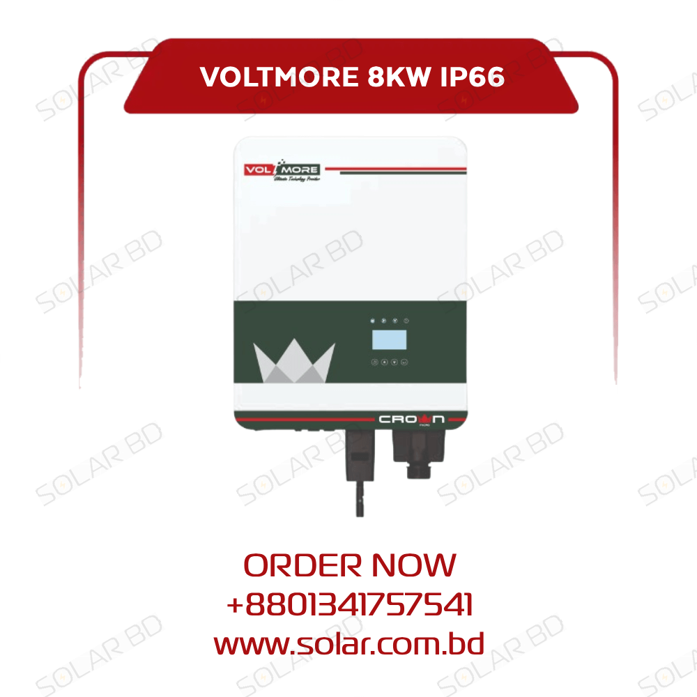 Crown Micro VOLTMORE-VMGI-8KW Three Phase On-Grid Solar Inverter
