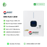 Hinvert 1.5KW 12V MPPT Solar Off-Grid Hybrid Inverter with Built-in WiFi