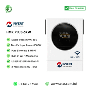 Hinvert 6KW 48V MPPT Solar Off-Grid Hybrid Inverter with Built-in WiFi
