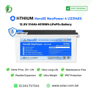 Hithium HeroEE NeoPower 4 12.8V 314Ah 4kWh LiFePO4 Lithium Battery