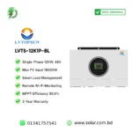 LVTOPSUN 12KW 48V Solar Off-Grid Hybrid Inverter pure sine wave MPPT solar inverter Bangladesh