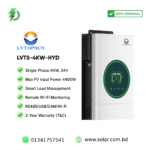 LVTOPSUN 4KW 24V Solar Off-Grid Hybrid Inverter