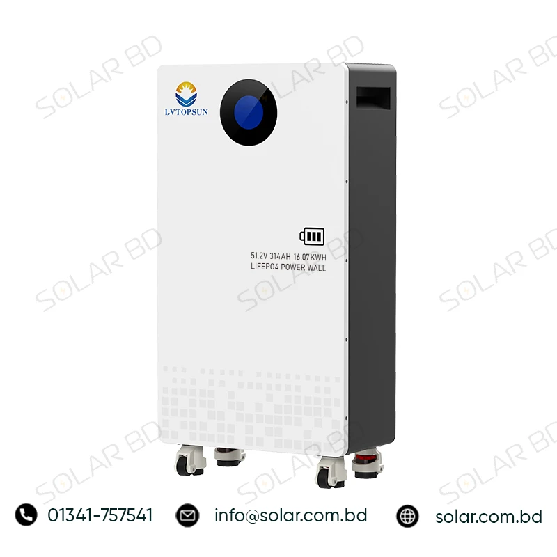 LVTOPSUN G3 51.2V 16 kWh LiFePO₄ Solar Energy Storage Battery