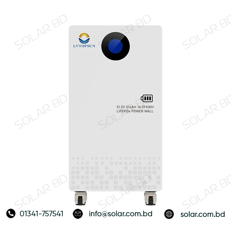 LVTOPSUN G3 51.2V 16 kWh LiFePO₄ Solar Energy Storage Battery