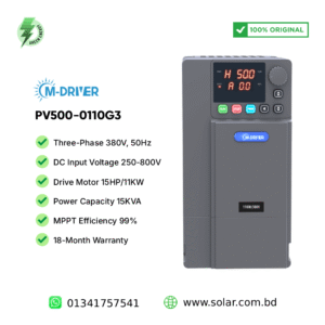 M-Driver Three Phase 380V 11KW Solar Water Pump VFD Inverter