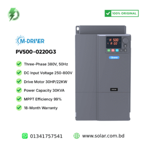 M-Driver Three Phase 380V 22KW Solar Water Pump VFD Inverter