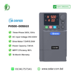 M-Driver Three Phase 380V 5.5KW Solar Water Pump VFD Inverter