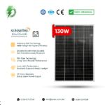 SUNSHINE 130W Germany Cell 12V Mono Solar Panel