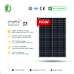 SUNSHINE 150W Germany Cell 12V Mono Solar Panel