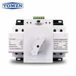 TOMZN 2P 63A 230V Single Phase MCB Type ATS Front View