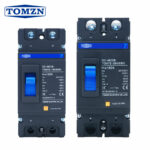 TOMZN 2P DC Solar PV MCCB TOM7Z-250/2300 1000V Molded Case Circuit Breaker Front View