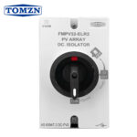 TOMZN 4P PV DC 1200V 32A IP66 Solar Rotary Isolator Front View