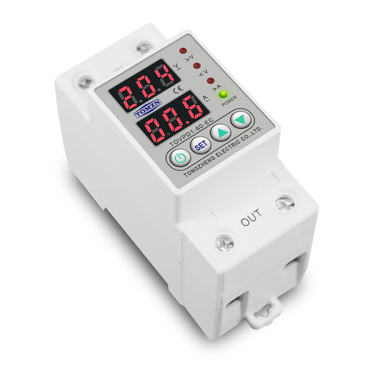 Mounting Clip of TOMZN TOVPD1-60-EC Din Rail Protector